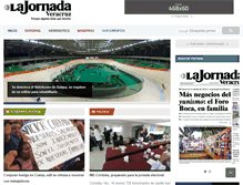 Tablet Screenshot of jornadaveracruz.com.mx
